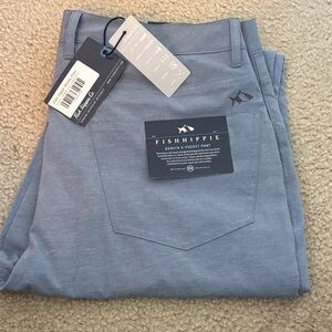 Fish Hippie Men's Blue Gray Performance Pants